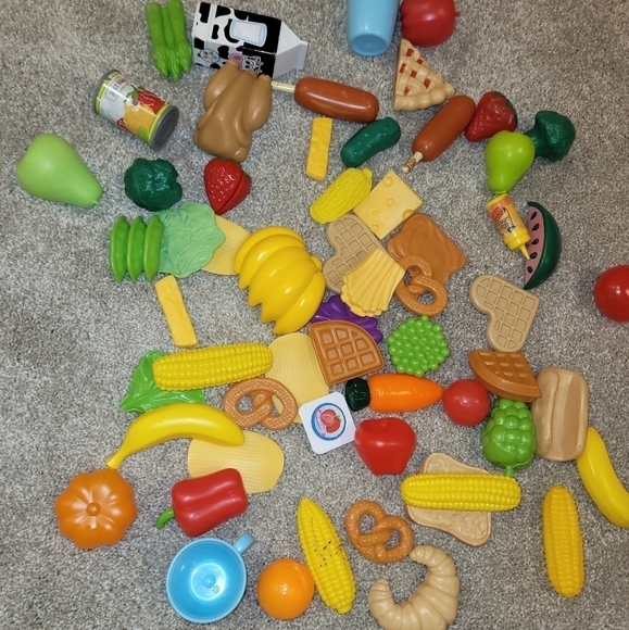 Kids Play Plastic Food - Picture 3 of 3